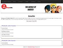 Tablet Screenshot of naruto.japflap.com